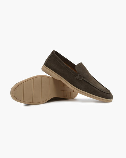 Old Money Premium Suede Loafers — old money style, quiet luxury menswear