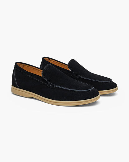 Old Money Premium Suede Loafers — old money style, quiet luxury menswear