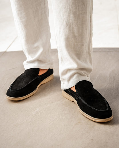 Old Money Premium Suede Loafers — old money style, quiet luxury menswear