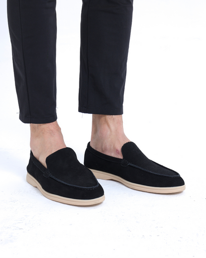 Old Money Premium Suede Loafers — old money style, quiet luxury menswear