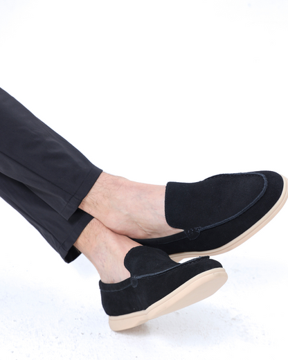 Old Money Premium Suede Loafers — old money style, quiet luxury menswear
