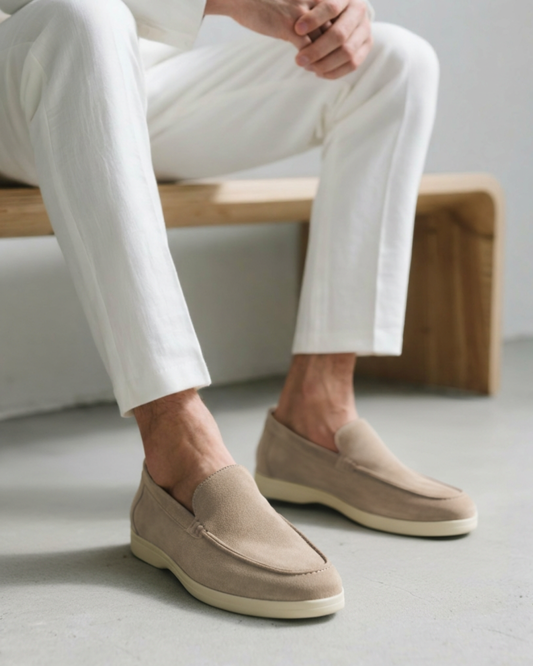 Old Money Suede Loafers — old money style, quiet luxury menswear