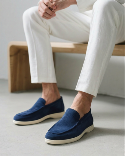 Old Money Suede Loafers — old money style, quiet luxury menswear