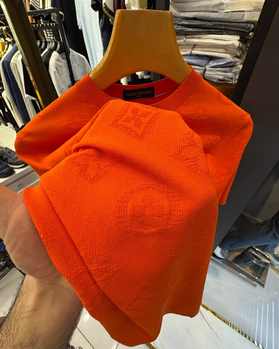 Louis Vuitton Jacquard Cotton Knit Crewneck