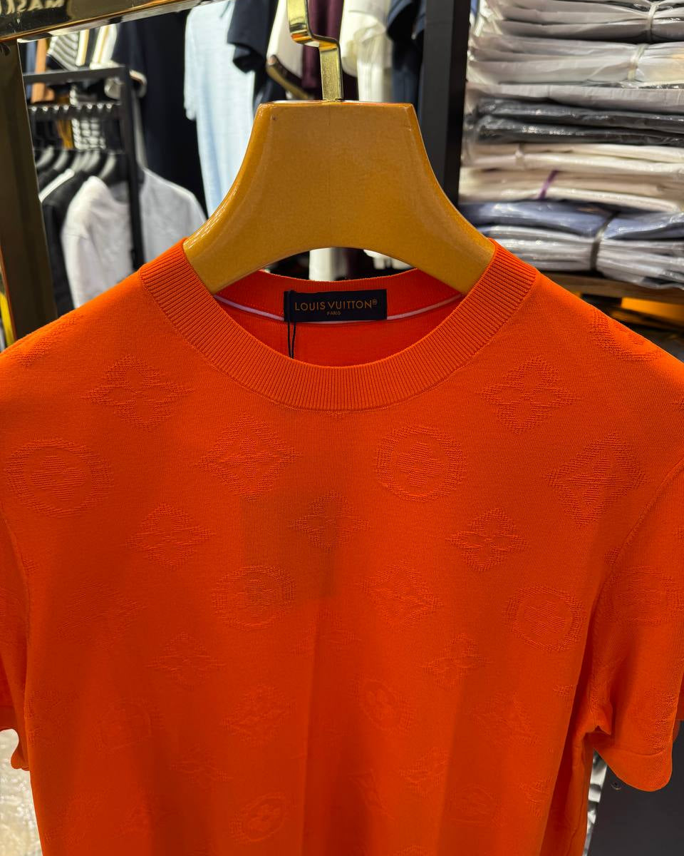 Louis Vuitton Jacquard Cotton Knit Crewneck