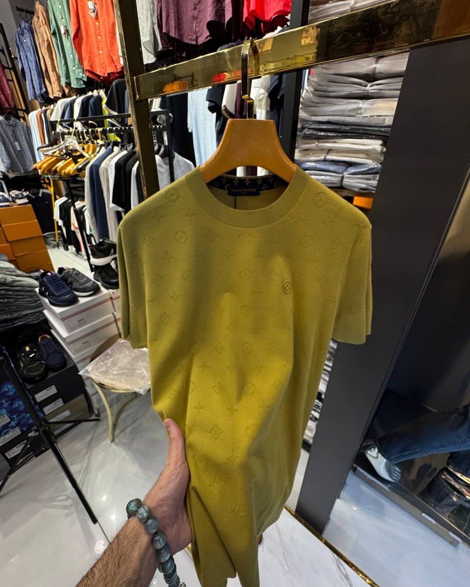 Louis Vuitton Jacquard Cotton Knit Crewneck