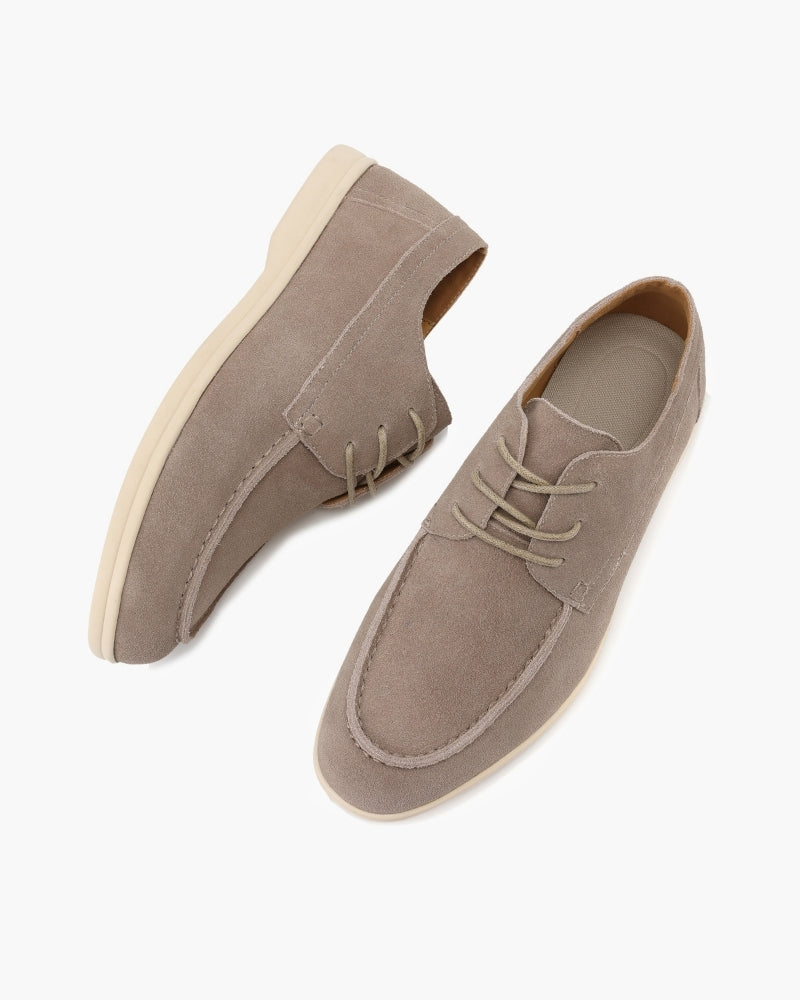 Premium Suede Lace Shoes — old money style, quiet luxury menswear