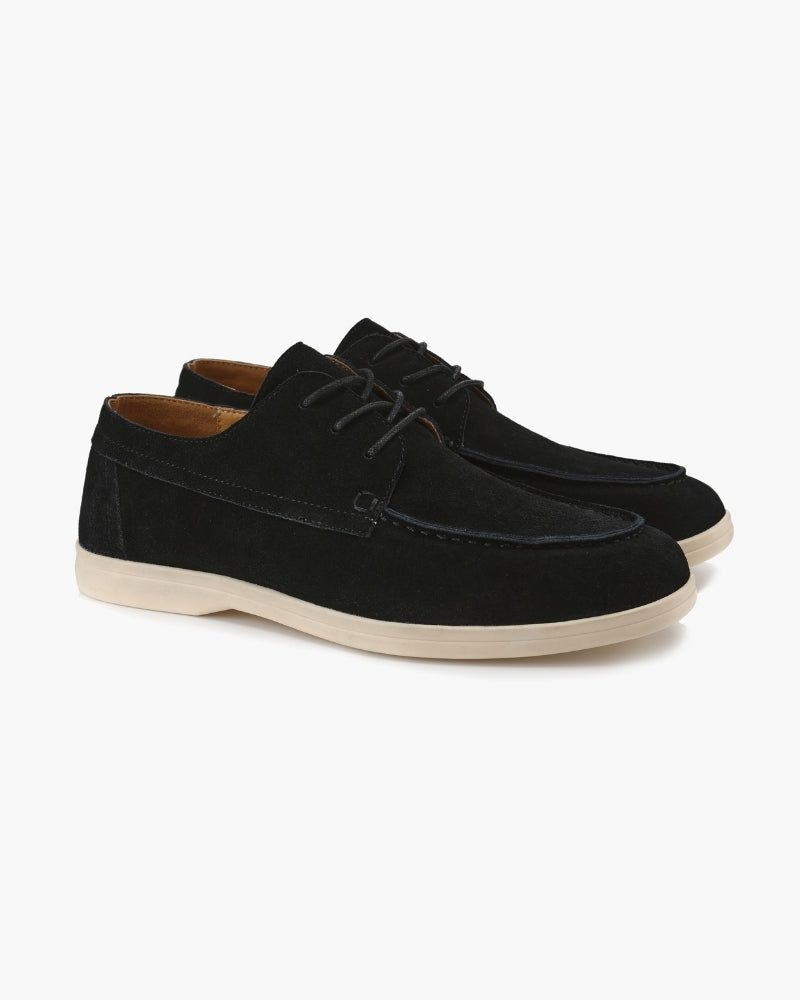Premium Suede Lace Shoes — old money style, quiet luxury menswear