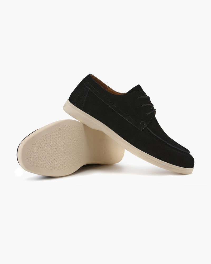 Premium Suede Lace Shoes — old money style, quiet luxury menswear