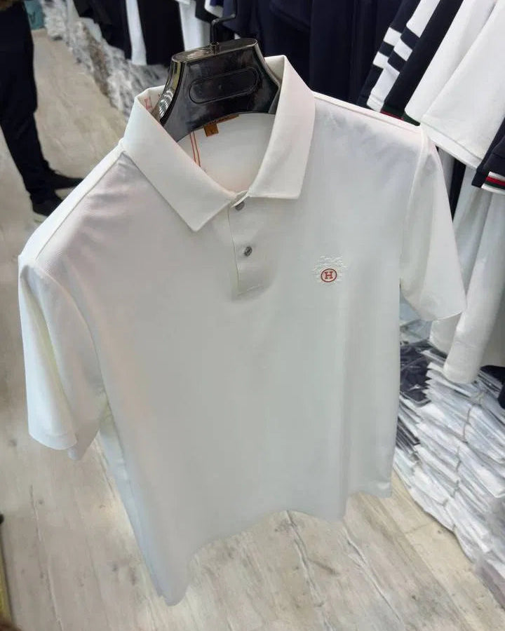 Hermès Siena Piqué Polo