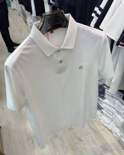 Hermès Siena Piqué Polo