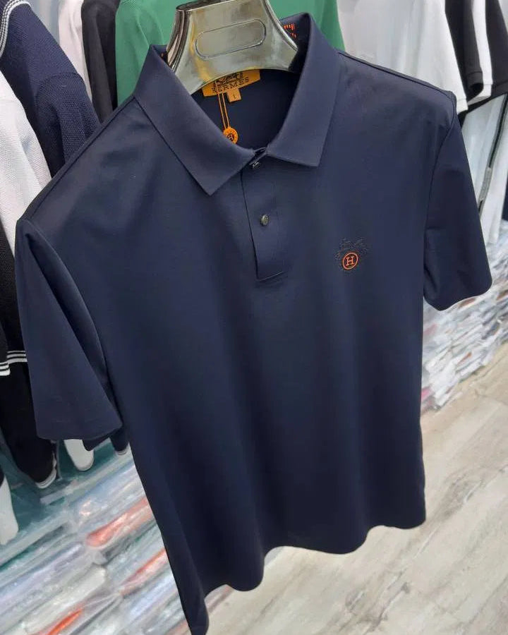 Hermès Siena Piqué Polo