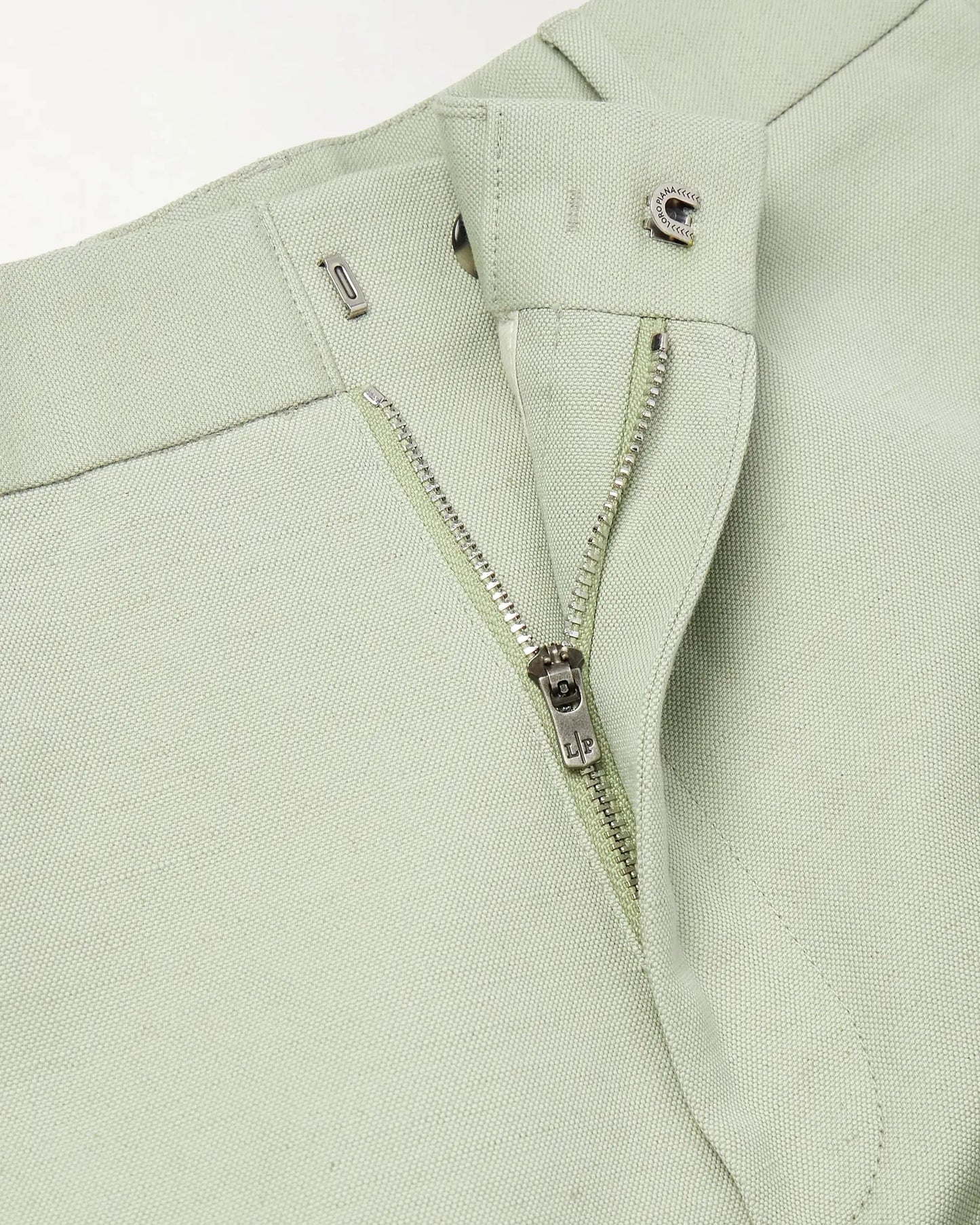 Loro Piana Cedric Tapered Cotton and Linen-Blend Canvas Trousers