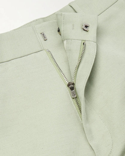 Loro Piana Cedric Tapered Cotton and Linen-Blend Canvas Trousers